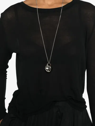 Co Long-sleeve T-shirt In Black