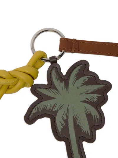 Dsquared2 Monkey Business Keyring In Brown