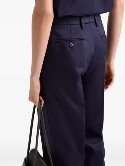 Prada Chino Pants In Blue