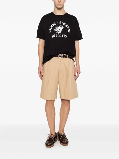 Wild Donkey Graphic T-shirt In Black