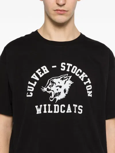 Wild Donkey Graphic T-shirt In Black
