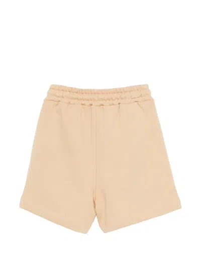 Msgm Drawstring Shorts In Neutral