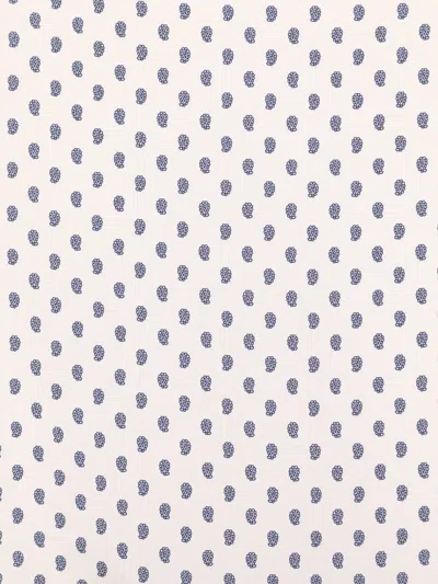 Tom Ford Patterned Silk Scarf In Yellow