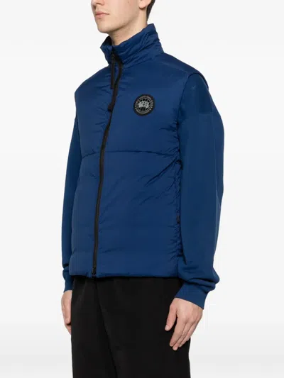 Canada Goose Lodge Packable 750 Fill Power Down Vest In Black