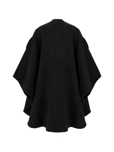 Niccolò Pasqualetti Black Cape In Black