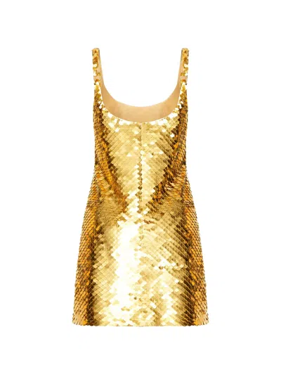 Alexis Eli Mini Dress In Gold