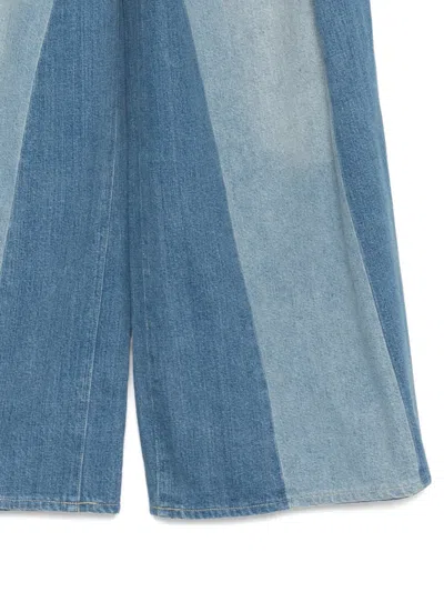 Levi's Blue Cotton Jeans In Blue