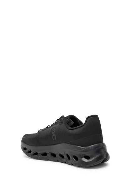 On Running Cloudtilt Sneakers With Cloudtech Phase Sole And Logo Accents In Black