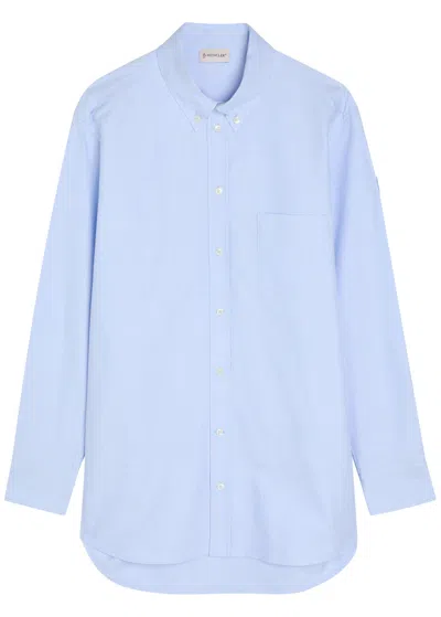 Moncler Button-front Shirt In Blue