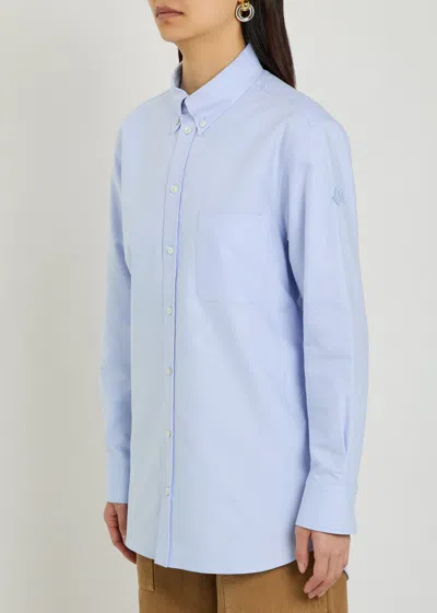 Moncler Button-front Shirt In Blue
