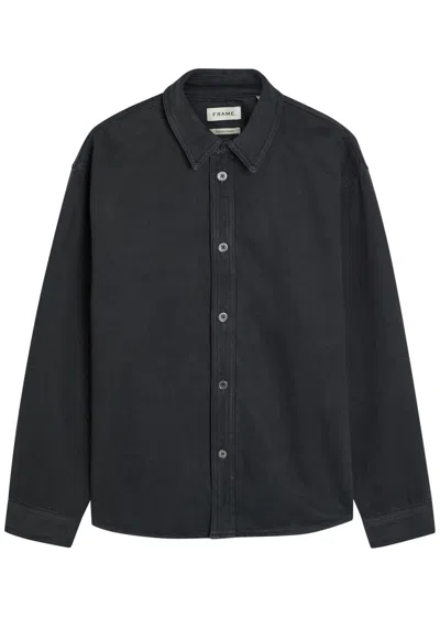 Frame Denim Overshirt In Blue