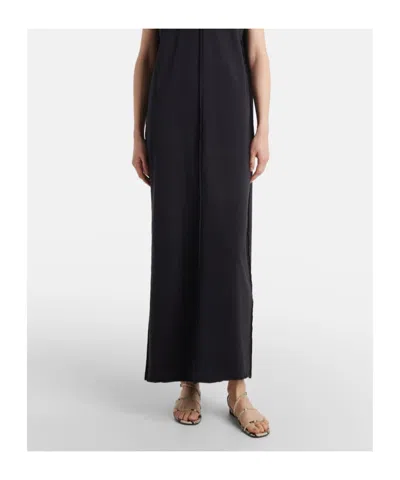 Khaite Loop Snake-effect Leather Sandals In Multi