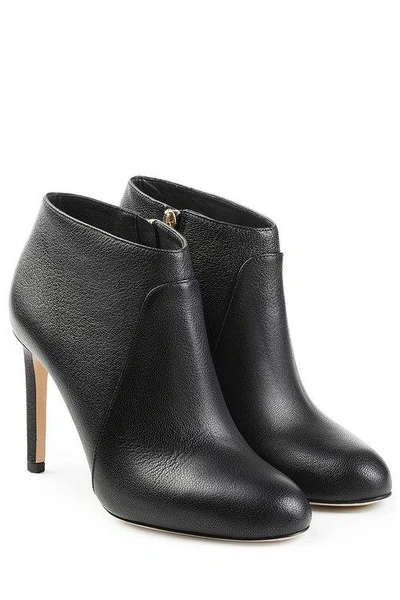Diane Von Furstenberg Ankle-boots Aus Leder In Black