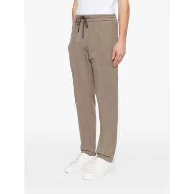 Dondup Drawstring Trousers In Neutral