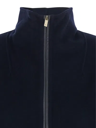 Max Mara Zip Jacket In Blue