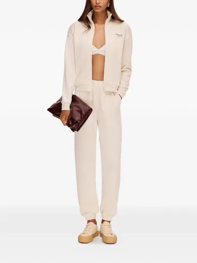 Annafoxy Calme Zip Sweatshirt In Neutral