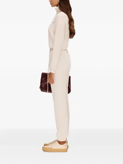 Annafoxy Calme Zip Sweatshirt In Neutral