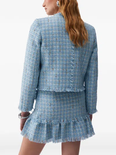 Liu •jo Buttoned Jacket In Blue