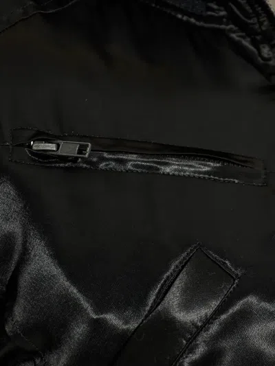 Knwls M Claw Padded Bomber Jacket In Black