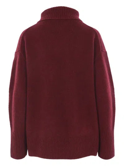 Arch4 Turtleneck Sweater In Red