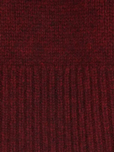 Arch4 Turtleneck Sweater In Red