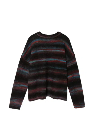 Xirena Anders Pullover Sweater In Black Ombre In Multi