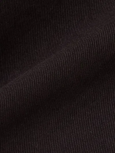 Lacoste Buttoned Chinos In Brown