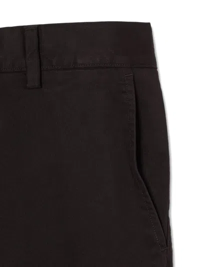Lacoste Buttoned Chinos In Brown