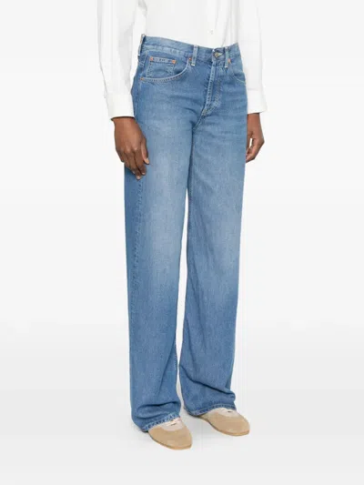 Dondup Jacklyn Jeans Flared In Blue