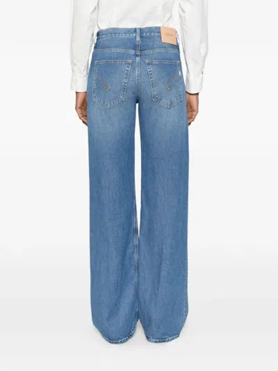 Dondup Jacklyn Jeans Flared In Blue