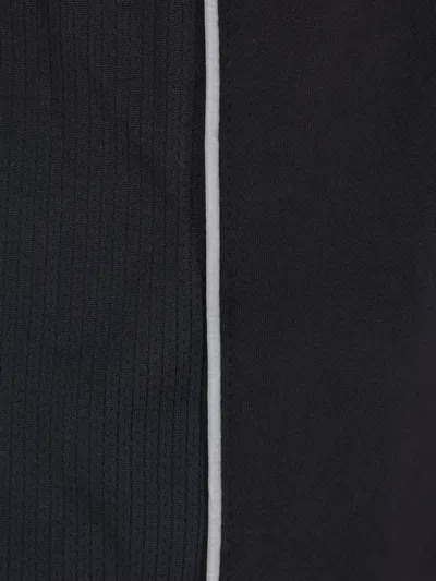 Mizuno Mesh Panel Piping T-shirt In Black