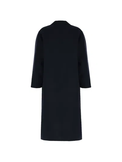 Weekend Max Mara Pocket Coat In Blue