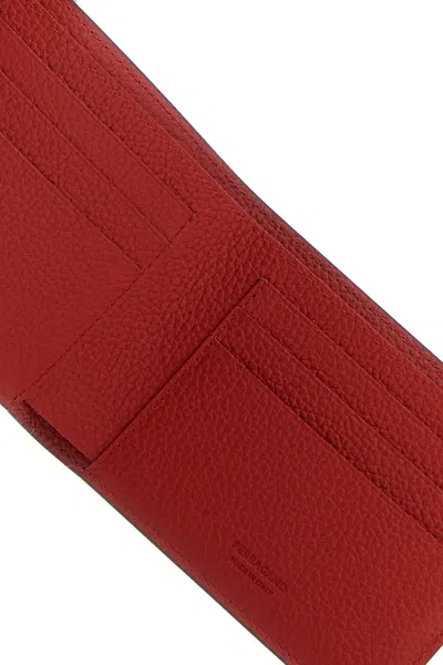 Ferragamo Printed Canvas Wallet