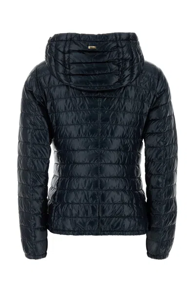 Herno Midnight Blue Nylon Down Jacket In Multi