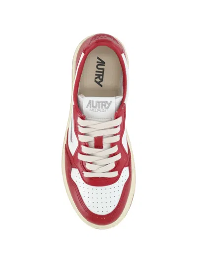 Autry Medalist Perforated Panel Sneakers In Multi