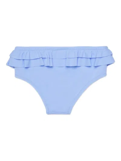 Marni Ruffled Bikini Bottoms In Multi