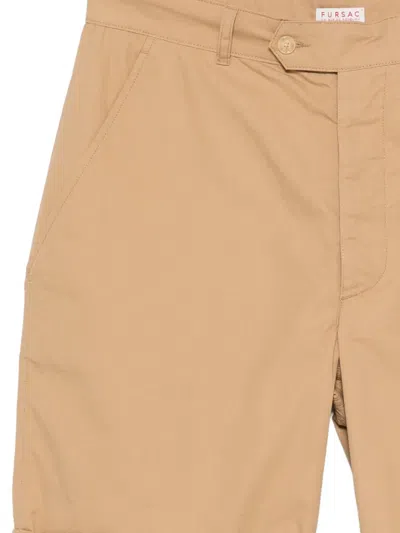 Fursac Cuffed Cargo Bermuda Shorts In Multi