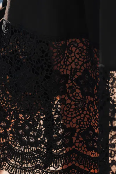 Cupshe Just Being Dramatic Black Maxi Dress