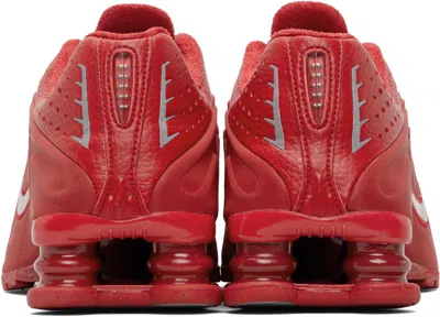 Nike Red Shox R4 Sneakers | ModeSens