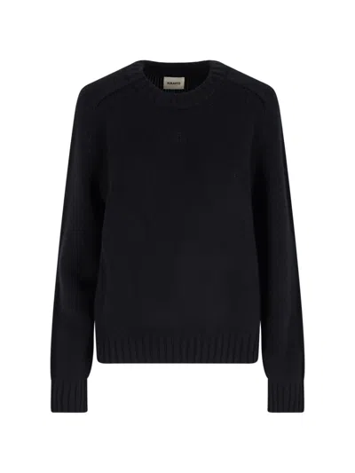 Khaite Mae Sweater In Black