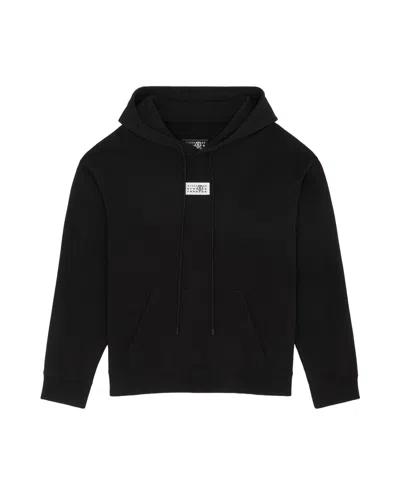 Mm6 Maison Margiela Relaxed Fit Crew Neck Sweatshirt With Ribbed Detailing In Multi