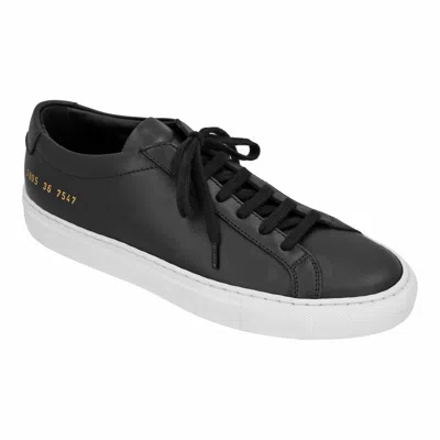 Common Projects Achilles Sneakers In Black