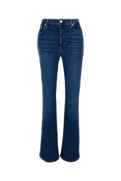 Frame The Icon Flared Jeans In Blue