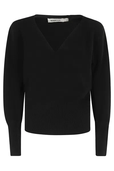 Simkhai Montana Pullover In Black