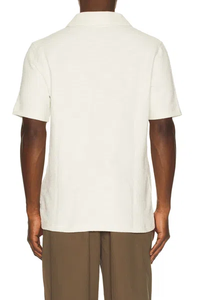 Samsoe & Samsoe Samac V-neck Polo In White