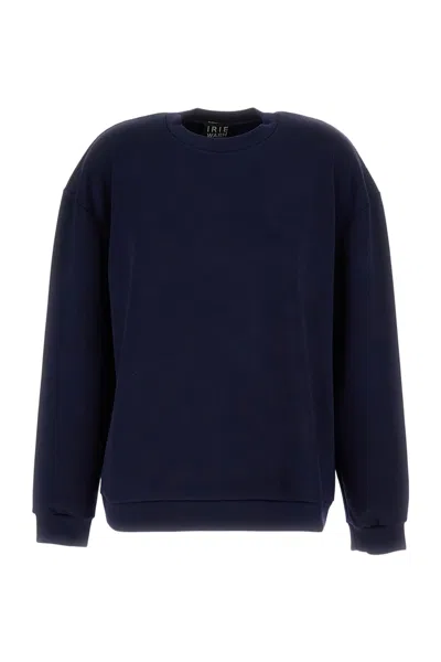 Irie Relaxed Fit Knit Sweater In Rich Blue Hue In Blue