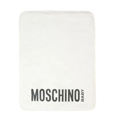 Moschino Teddy-print Changing Bag In White
