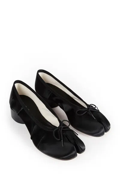 Maison Margiela Women Black Bow Ballet Flats, 7.5 Luxury Ballet Flats For Women Darveys