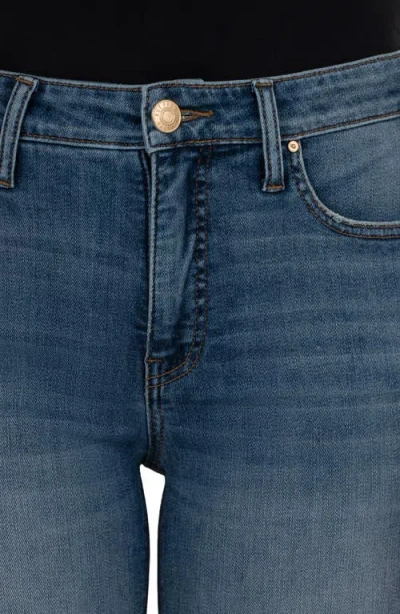Kut From The Kloth Ana Fab Ab Braided Belt Loop High Waist Flare Jeans