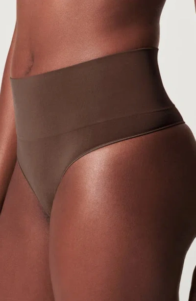Spanx ® Shape™ Extraordinary Thong In Brown
